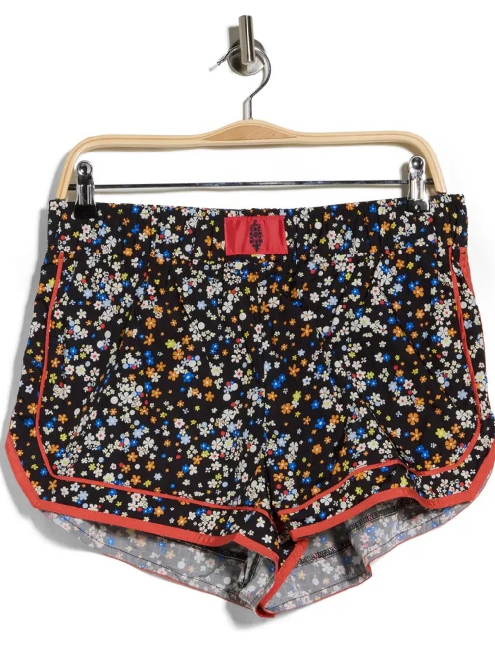 Free People| ‘Varsity Blues’ Printed Shorts - Picture 5 of 8